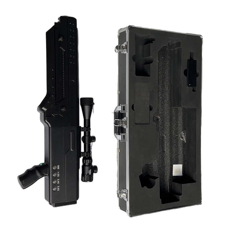  湖州手持便携式枪型低空防御反制四通道A型