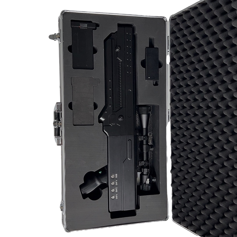  湖州手持便携式枪型低空防御反制四通道B型